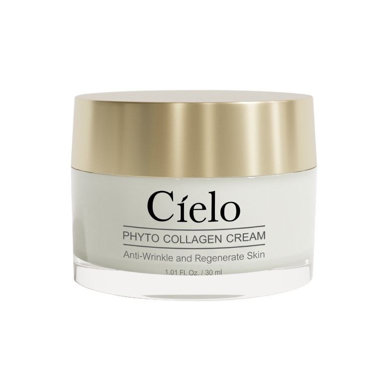 Cielo Phyto Collagen Cream 30mL. 1 กระปุก ครีมบำรุงผิวหน้า เซียโล่ ไฟโต คอลลาเจน 30 ml.