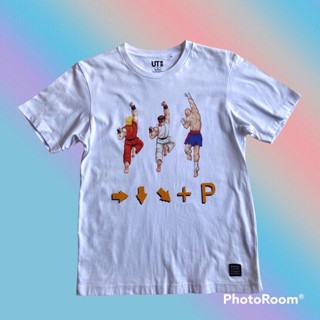 Uniqlo street fighter t-shirt แท้