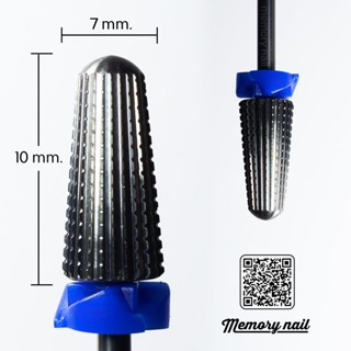 หัวเจียรเล็บ Volcano 2-Way หยาบกลาง Carbide 3/32 Medium