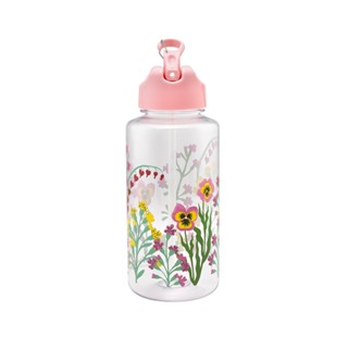 Cath Kidston 1L Water Bottle Paper Pansies Cream