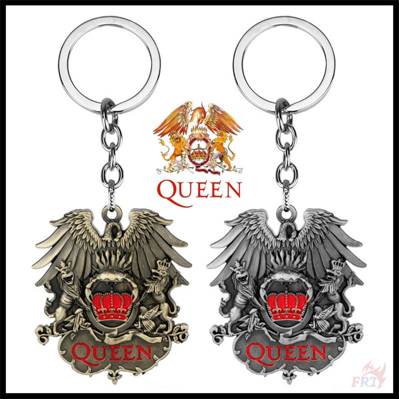 Queen - พวงกุญแจวงร็อค 1 ชิ้น โลหะผสม จี้ พวงกุญแจ