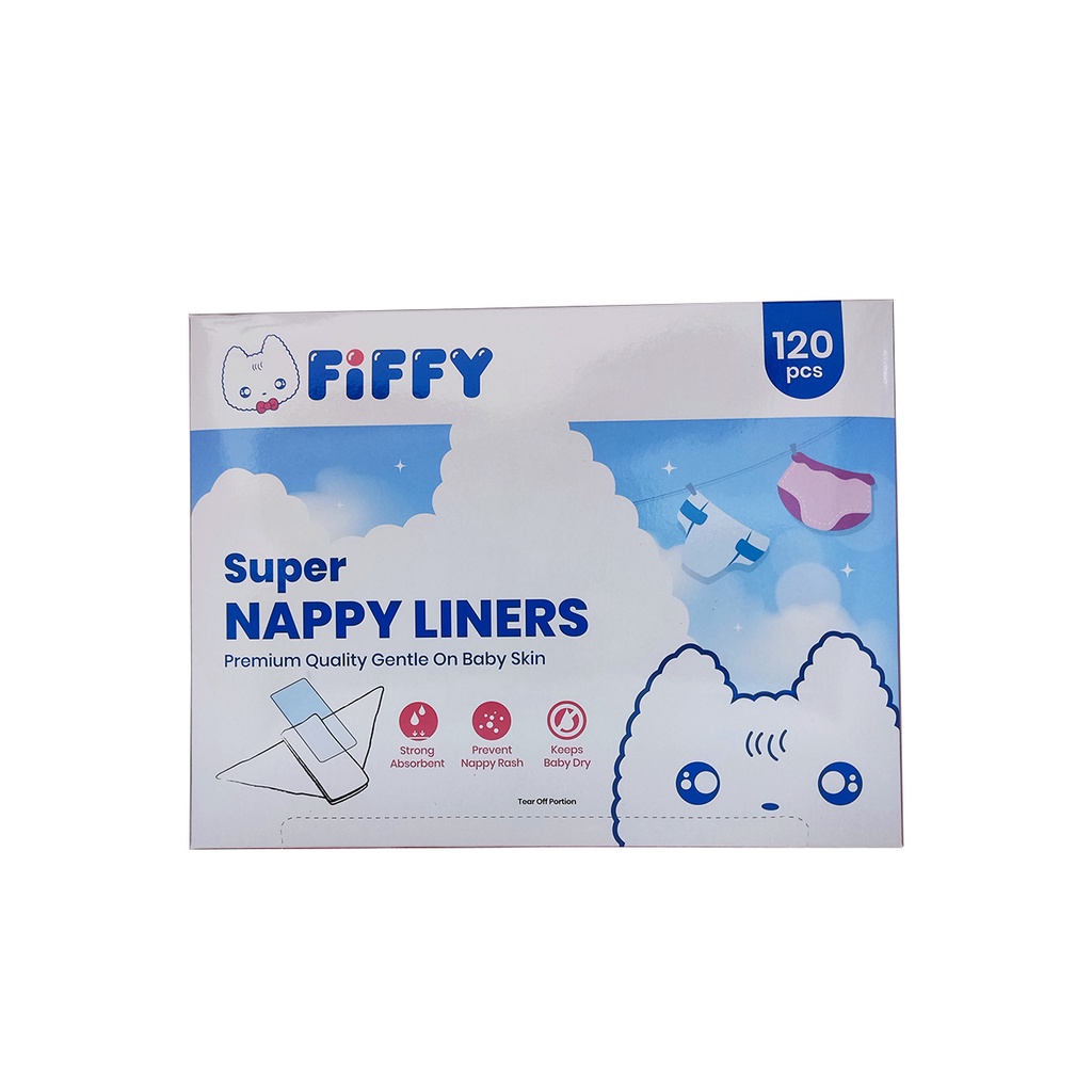 Fiffy Baby Nappy Liners (120s)