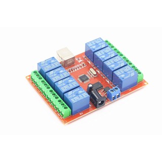 8 Channel USB Relay Module Programmable Computer Control