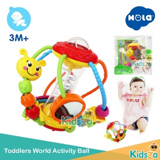 Huile Hola บอลเขย่าเสริมทักษะ Activity Ball by Huille [เด็กอายุ 3 เดือนขึ้นไป]