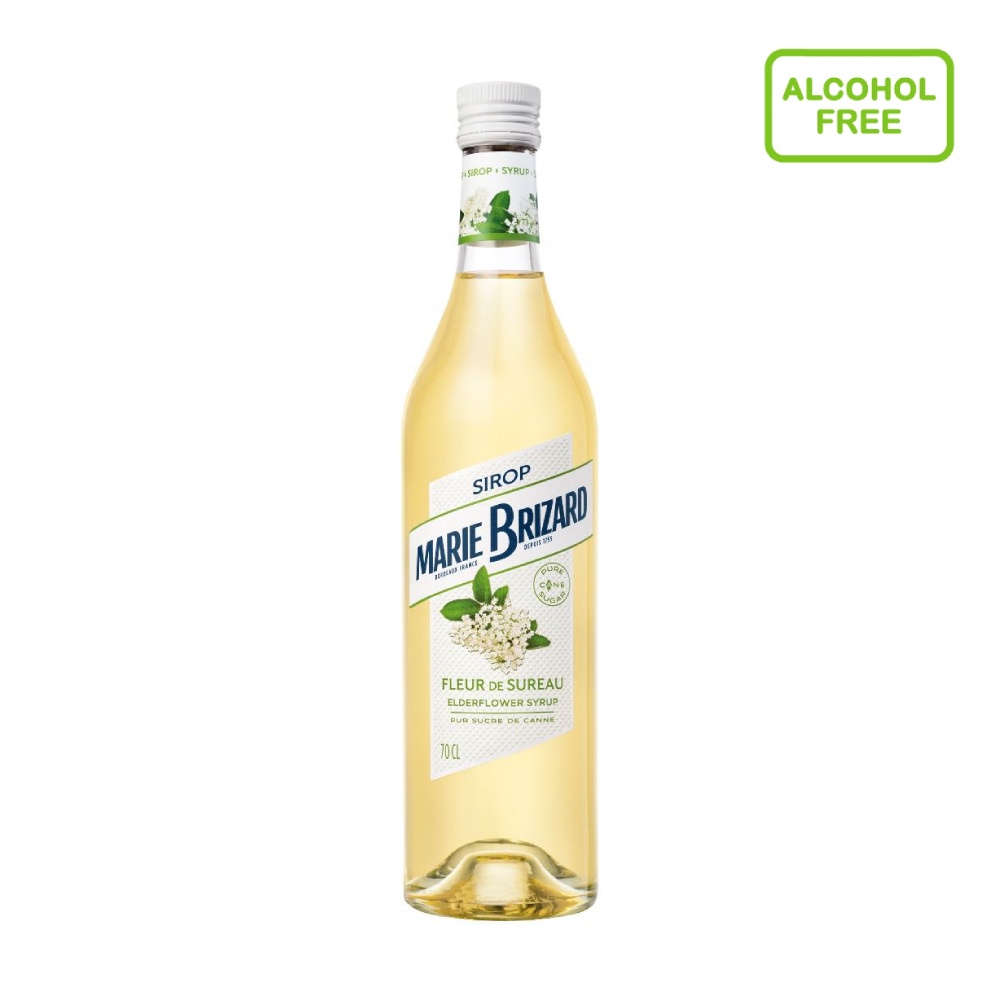 น้ำเชื่อม Marie Brizard Elderflower Syrup 700ml รสเอลเดอฟลาวเวอร์