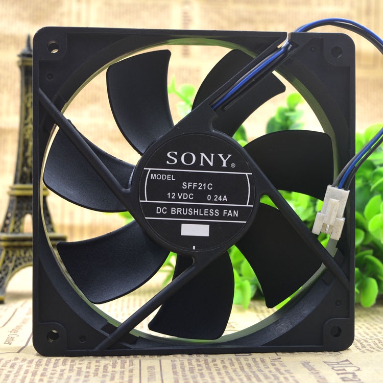 YTH SFF21C 12VDC 0.24A 12CM CASE COOLING FAN