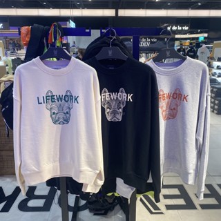 Lifework เสื้อกันหนาว คอกลม แขนยาว สไตล์ใหม่ ฤดูใบไม้ร่วง