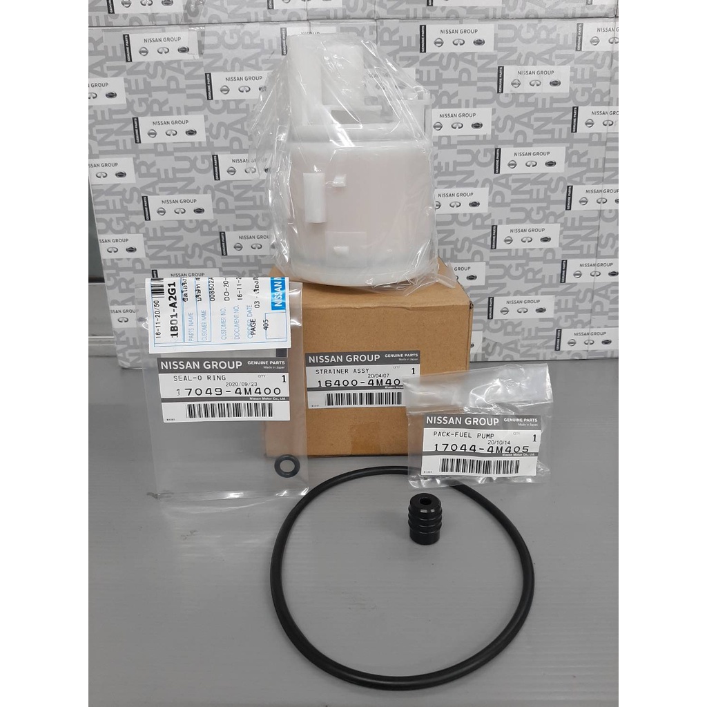 ชุดกรองเชื้อเพลิง NISSAN NEO N16 เครื่อง 1.6 - 1.8 , CEFIRO A33 A6400-4M405 (เป็นอะไหล่แท้ Nissan)