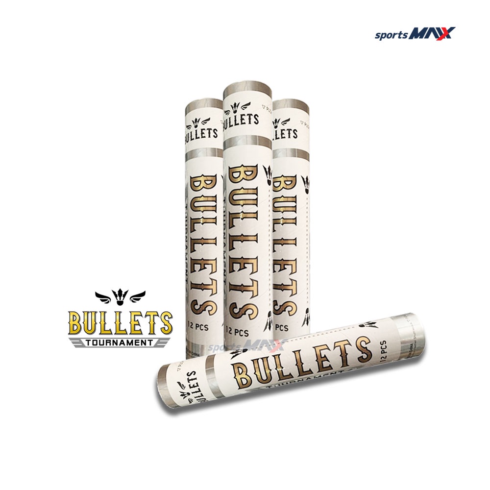 ลูกแบดมินตัน BULLETS TOURNAMENT NO. 1 (ของแท้ 100%)