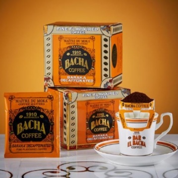 กาแฟ BACHA Coffee แท้ จากสิงคโปร์ Coffee Bag Gift Box - India Monsoon Secret, Singapore Morning และอ