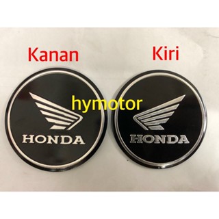 1biji RS150 RS150R Buang Capang สัญญาณอลูมิเนียม ตราสัญลักษณ์ Honda RSX150 RSX