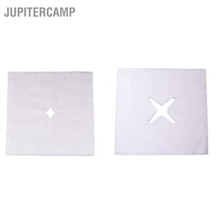 Jupitercamp ผ้าคลุมเตียง ผ้าขนหนู รูปแปดเหลี่ยม แบบใช้แล้วทิ้ง สีขาว สําหรับร้านเสริมสวย