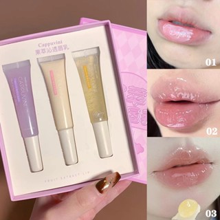 CAPPUVINI ลิปสติก ให้ความชุ่มชื้น ติดทนนาน Lip Cream ลิปครีม แต่งหน้า