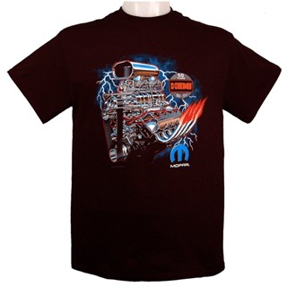 เสื้อยืดเด็กผช Mopar ซุปเปอร์ชาร์จ 426 Hemi เครื่องยนต์เสื้อยืดผ้าฝ้าย 100%