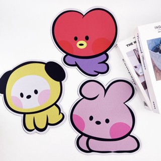 แผ่นรองเมาส์ ลายการ์ตูน Kpop Bts Tata Chimmy Koya น่ารัก สําหรับเด็ก