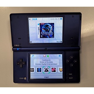 Nintendo dsi สีน้ำเงิน เล่นผ่านเมม 16G เกมส์เต็ม พร้อมเล่น sn 72717