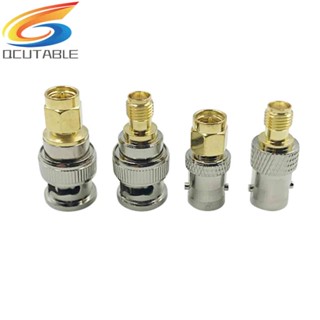 อะแดปเตอร์เชื่อมต่อ BNC Female to SMA Male Connectors Type RF 4 ชิ้น