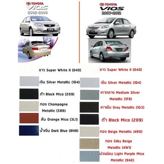 สีสเปรย์ Station Paint 2K สีตรงเบอร์ TOYOTA ทุกรุ่น ขนด400ml ใช้ง่ายเพียงแค่เขย่ากระป๋อง พ่นได้ทันที