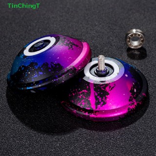 [TinChingT] Metal Alloy Aluminum Yoyo Professional with 10 Ball kk bearing High Speed yoyo [NEW]