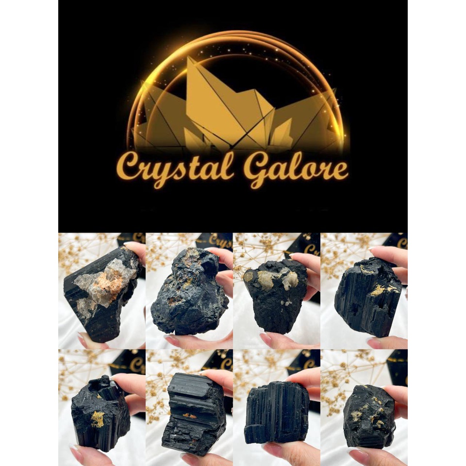 SG Brazilian Raw Black Tourmaline