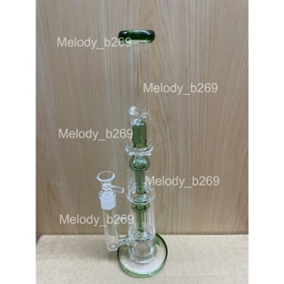 บ้องแก้ว Glass Bong ขวดแก้วสมุนไพร สูง 14 นิ้ว=35.55 cm.