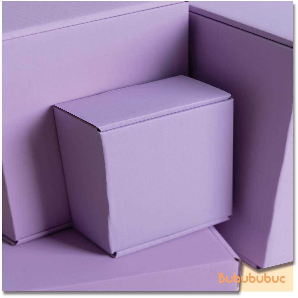 กล่องพัสดุ ไปรษณีย์หูช้างไซส์ B (17*25*9cm) 1แพคมี10ใบ สีสดใส Corrugated box for Postal (standard size B 17x25x9cm.)