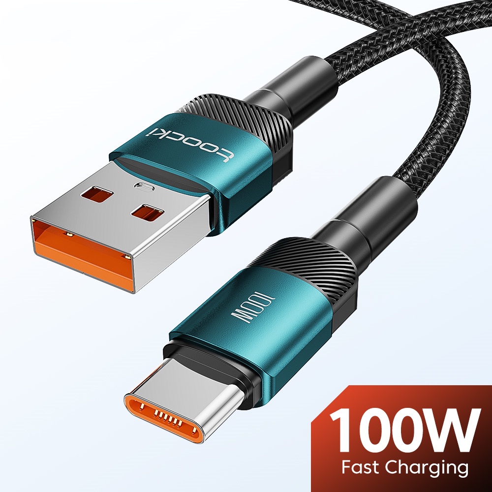 100w 6A ชาร์จเร็ว USB Type C สายเคเบิล 2.4A USB ไมโคร A-L ข้อมูล สายไฟ