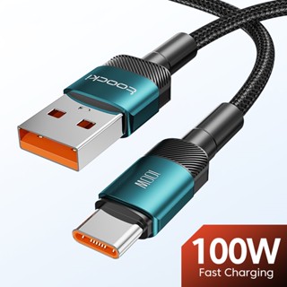 100w 6A ชาร์จเร็ว USB Type C สายเคเบิล 2.4A USB ไมโคร A-L ข้อมูล สายไฟ