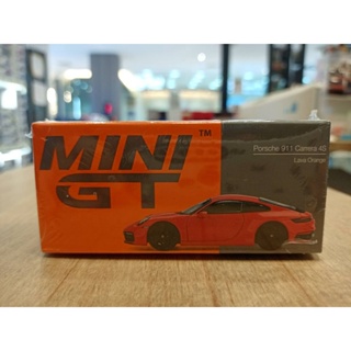 1/64 Porsche 911(992) Carrera 4S LAVA Orange LHD