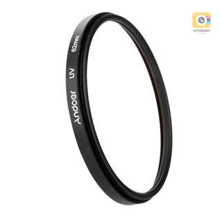 Andoer 62mm UV Ultra-Violet Filter Lens Protector for   DSLR Camera