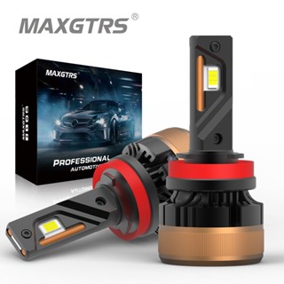 Maxgtrs หลอดไฟตัดหมอกรถยนต์ LED 170W 30000LM H4 H7 H8 H11 พร้อม Canbus No Error 9005 9006 HB3 HB4 2 ชิ้น