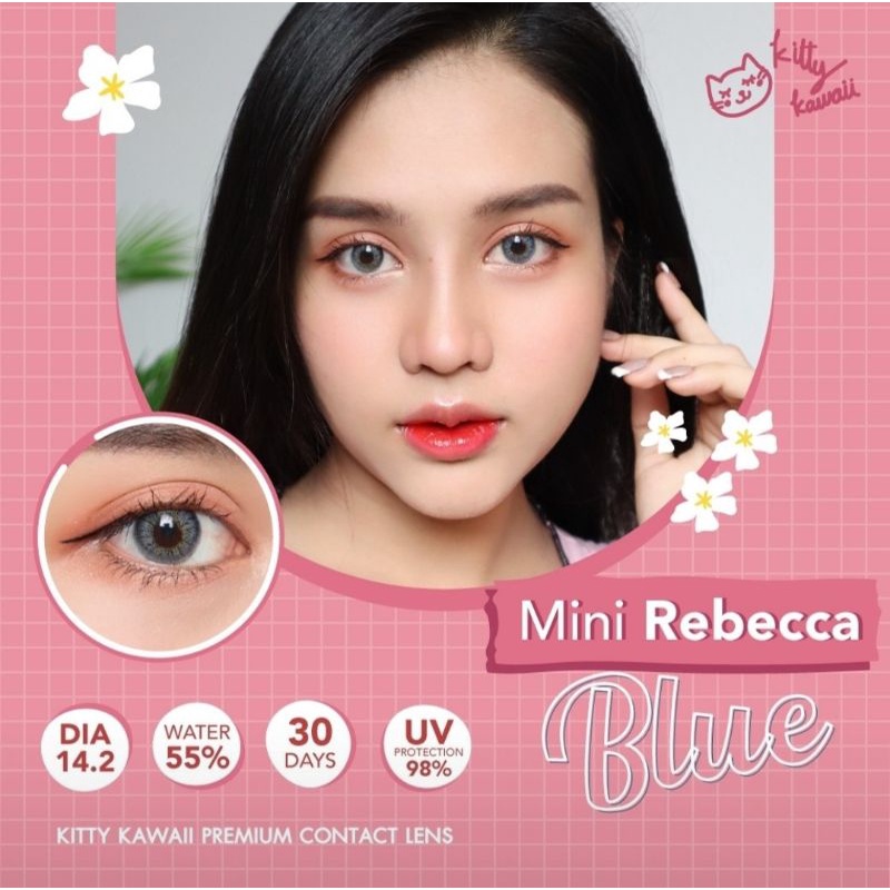 คอนแทคเลนส์ รุ่น Mini Rebecca สีเทา/ตาล Gray/Brown มีค่าสายตา (0.00)-(-10.00) - รูปที่ 6