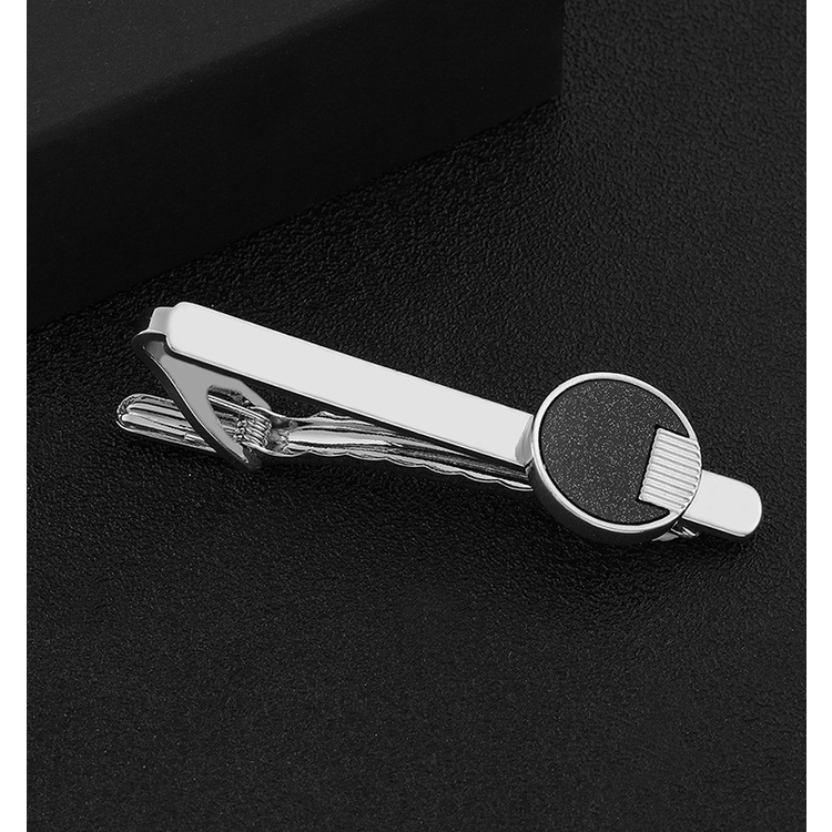 ใหม่ คลิปหนีบเนคไท ประดับคริสตัล คุณภาพสูง หรูหรา สําหรับผู้ชาย งานแต่งงาน - รูปที่ 4