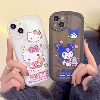 Lwy เคสโทรศัพท์มือถือ ลายการ์ตูนคิตตี้ สําหรับ Oppo A1K A12 A12e A3s A5 Ax5 A7 A5s A16K A16e A16 A16s A15 A15s A35 A54 A31 2020 A9 2020 A5 2020 A92 A52 A53 A33 A55 A95 A83 A57 A39 A71 A37 A37f เคส