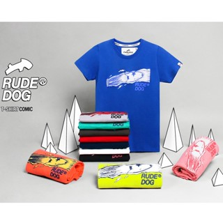 Rudedog By Hashtag เสื้อยืดแขนสั้น ทรงผู้หญิง รุ่น Comic  สินค้าลิขสิทธิ์แท้