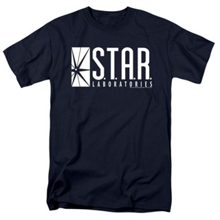 เสื้อยืด พิมพ์ลาย Superhero Star Labs และสติกเกอร์ สีกรมท่า สไตล์คลาสสิก ไม่ซ้ําใคร สําหรับผู้ชาย GBdbhg32LMmcne07S-5XL