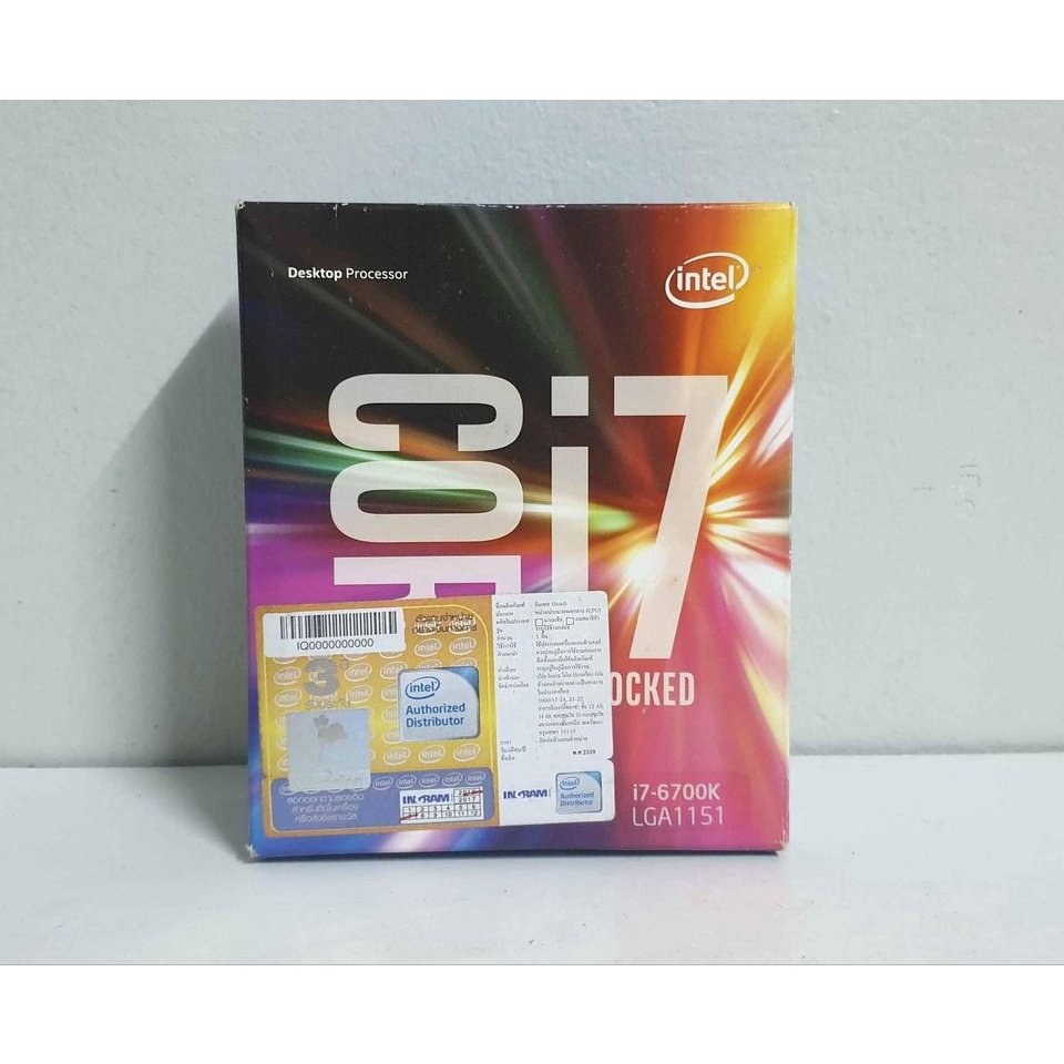 Intel Core i7 6700K ครบกล่อง มือสอง