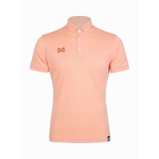 เสื้อคอปกโปโลWarrix WARRIX เสื้อโปโล รุ่น WA-3315N / WA-PLAN15 สีพีช