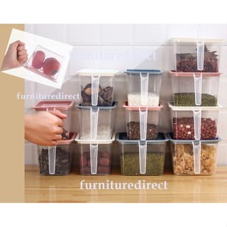furnituredirect กล่องเก็บอาหาร กล่องพลาสติกเก็บอาหารติดตู้เย็น 0322 0323