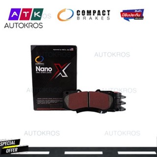 COMPACT ผ้าเบรคหน้า DEX377 รุ่น HONDA : CITY (ZX) / JAZZ (GD) ปี 04-07 ZX-F