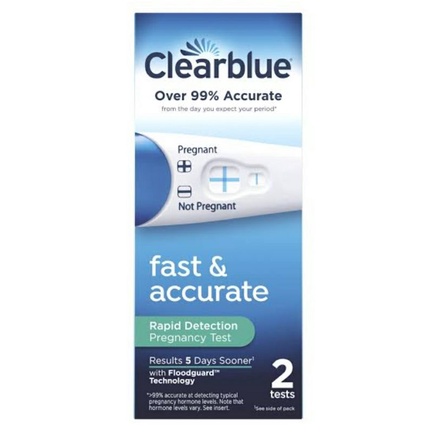 แบ่งขาย Clearblue Rapid Detection Pregnancy test เคลียบลู แท่งตรวจตั้งครรภ์ 1ชิ้น Exp 2024