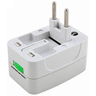 Adaptor all in one หัวเสียบแปรงปลั๊กไฟเดินทาง