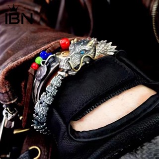 ibn Lightweight Male Bracelet for Party Vintage Dragon Head Male Bangle Hypoallergenic