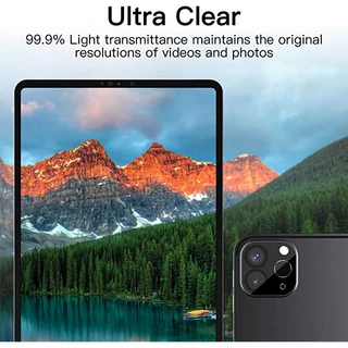 กระจกนิรภัยกันรอยเลนส์กล้อง HD กันรอยขีดข่วน สําหรับ iPad Pro 11 Pro 12.9 Pro 13 นิ้ว