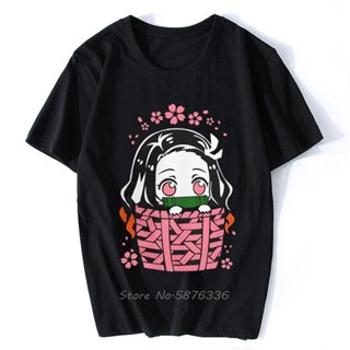 ขายดี!เสื้อยืด ผ้าฝ้าย พิมพ์ลายอนิเมะ Demon Slayer Kimetsu No Yaiba Kamado Tanjirou สไตล์ฮาราจูกุ สําหรับผู้ชาย 9DQGS-5X