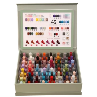 สีทาเล็บ สีเจล เซ็ต 60 สี สีใหม่ ขวดใหม่ AS โทนสีขายดี สินค้าพร้อมส่ง