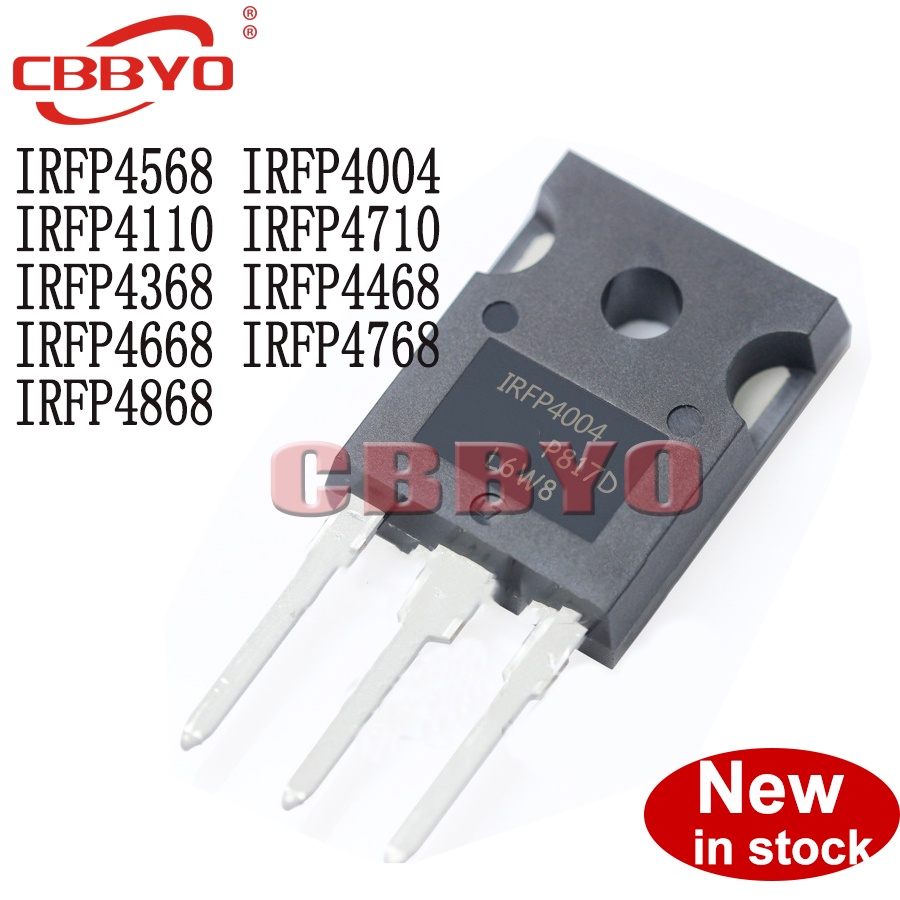 ((5 ชิ้น) ใหม่ วงจรรวม IRFP4004 IRFP4110 IRFP4710 IRFP4368 IRFP4468 IRFP4568 IRFP4668 IRFP4768 IRFP4