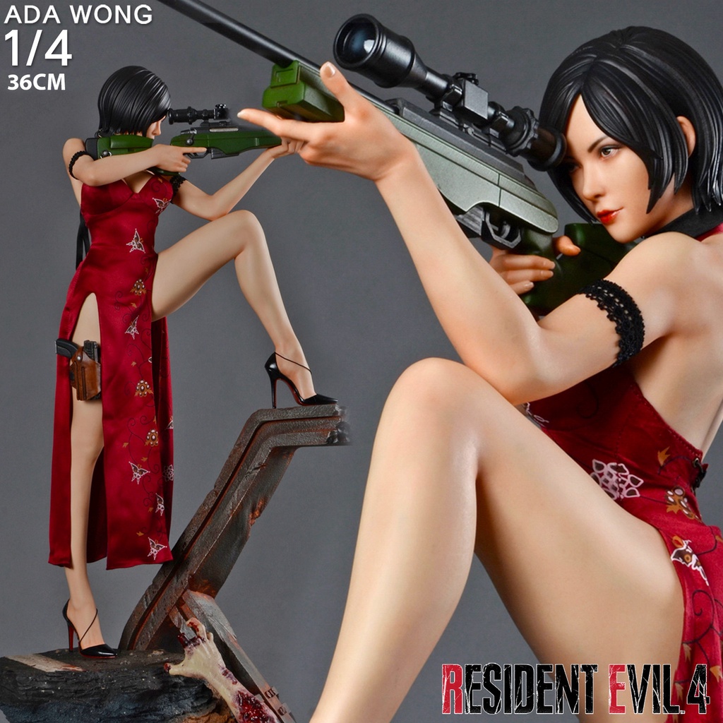 Green Leaf Studio Resident Evil เรซิเดนต์อีวิล Biohazard ไบโอฮาซาร์ด Ada Wong เอดา วอง สูง 36 cm Chi