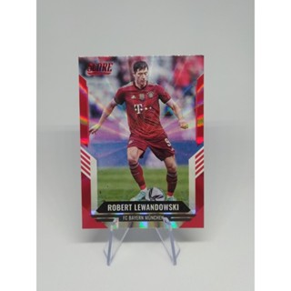 การ์ดบอล Bundesliga 2021-22 Score Soccer Cards Red Lava/Red Laser