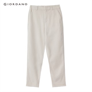 GIORDANO กางเกงผู้หญิงขายาว เอวสูง Womens High Waist Pants 05412601